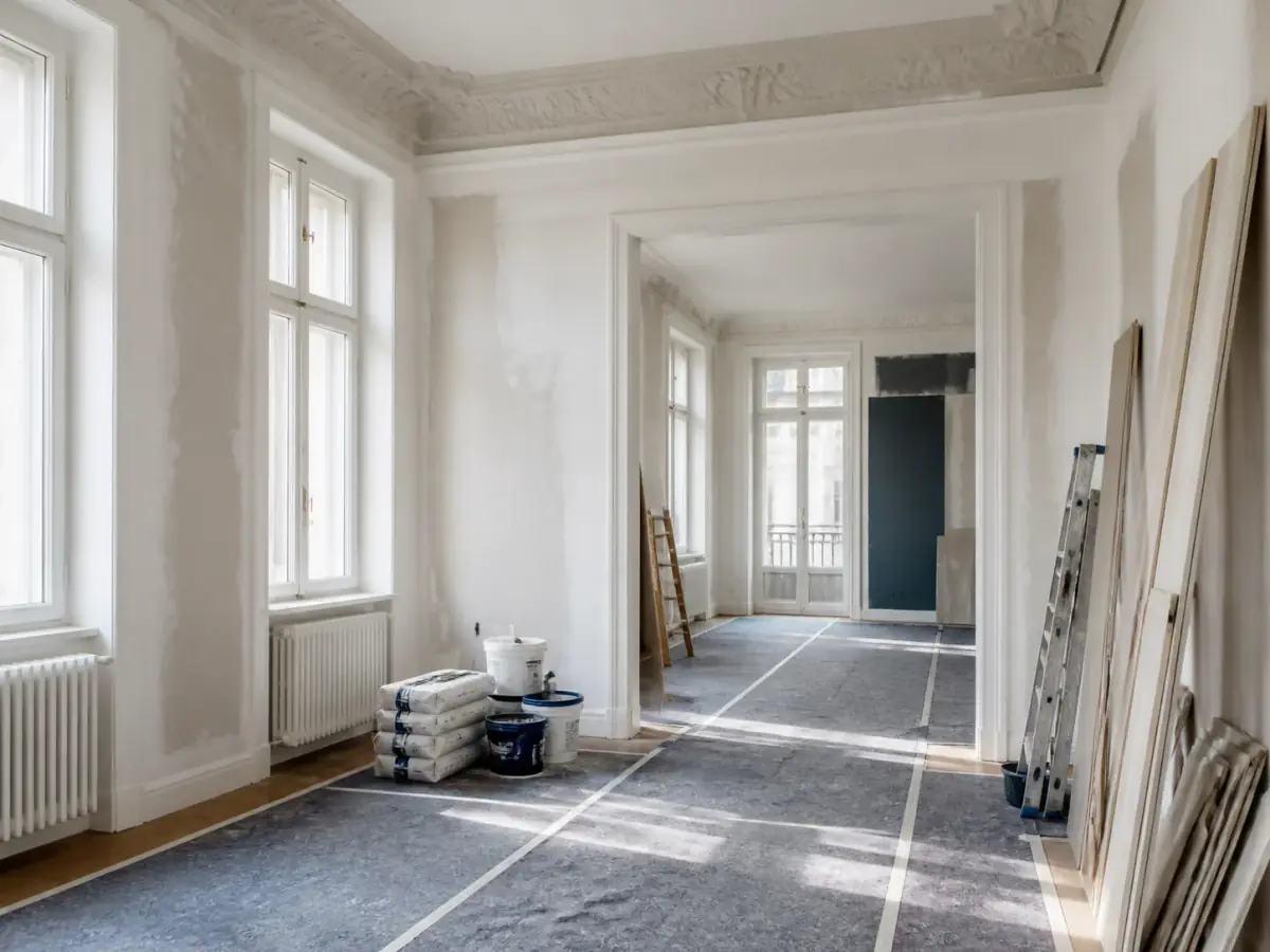 Wohnung/en während einer Sanierung